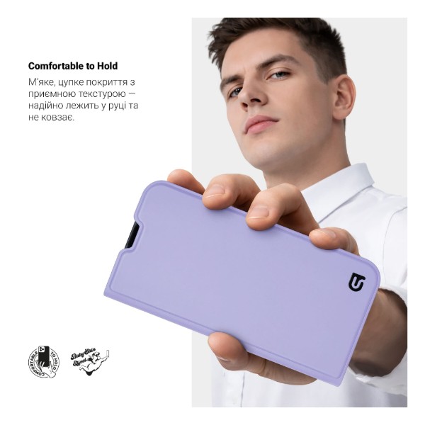 Фото - Чехол для смартфона Armorstandart OneFold Case for Xiaomi Redmi Note 15 Pro Plus 5G / Poco M8 Pro 5G Lavender (ARM89991)